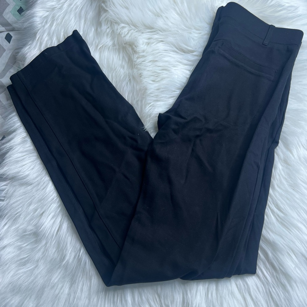 Betabrand Black Long Semi Dress Pants Size Medium